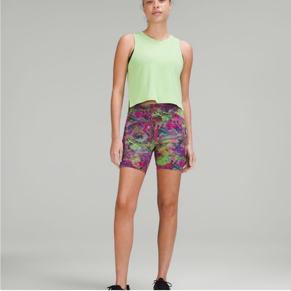 Lululemon Train to Be Tank in Light Lime Green. Size 10. - Picture 2 of 8